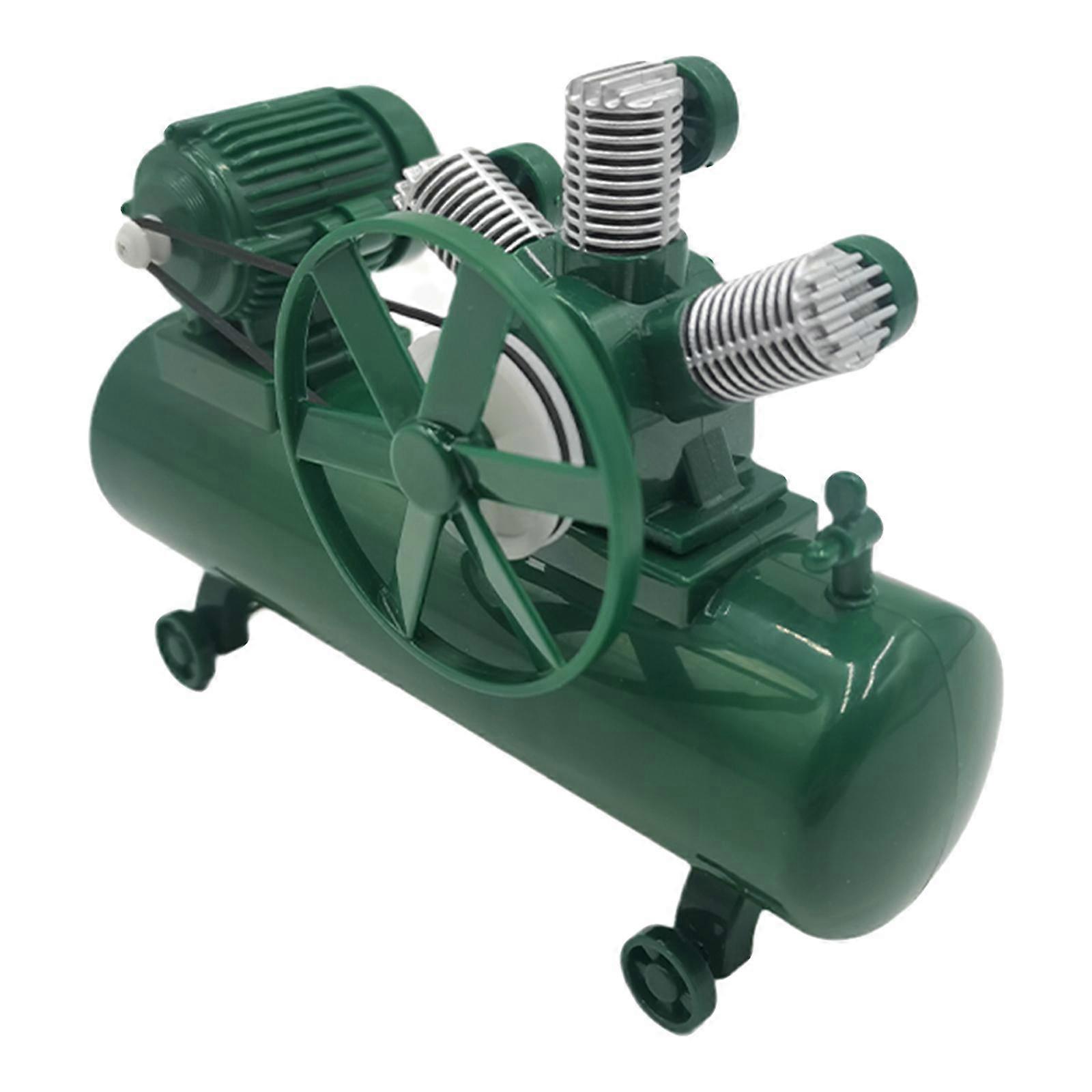 Mini Simulation 1:16 Scale Air Compressor Inflator Pump RC Plastic Solid Toy