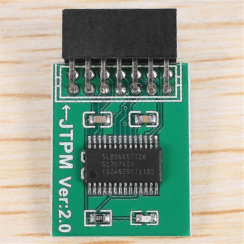 Tpm 2.0 Encryption Security Module Remote Card Lpc-14pin Module 14pin Lpc For Tpm2.0 Lpc 14 Pin Sec