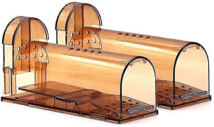 Humane Mouse Trap Nr Kill Live Mice Catch Cage 2buc