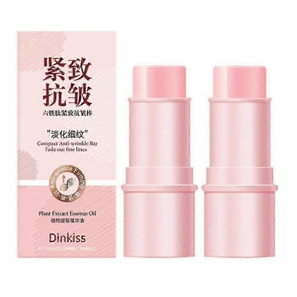 2X 5.5 גרם קולגן Multi Balm Stick קפיצת קמטים נגד קמטים Multi Balm גוון עמום להבהרת קוסמטיקה קוריאנית