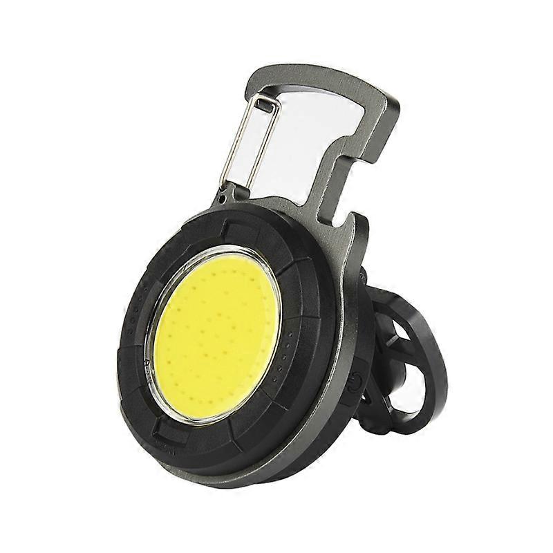 Multifunctional COB Work Light 1pc/2pcs Portable Mini Keychain Light Emergency Outdoor camping lights