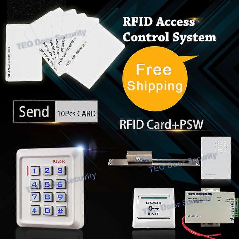 Keyboard Electronics Keypad Entry System door Access Control System With Electric Magnetic Lock Wireless Receiver gate opener