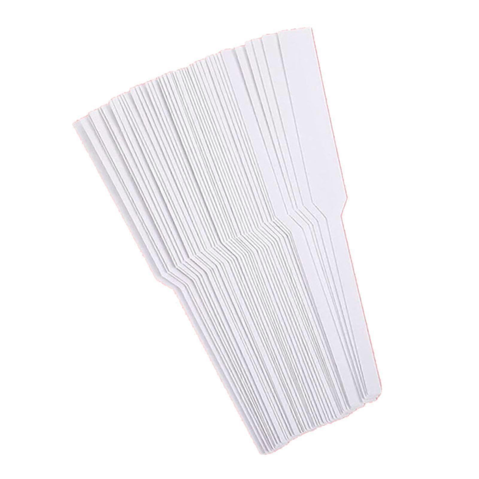 Disposable Perfume Test Strips 100pcs/set White Perfume Blotter Essential Oils Paper For Aromatherapy Testing Fragrance Scents Tester