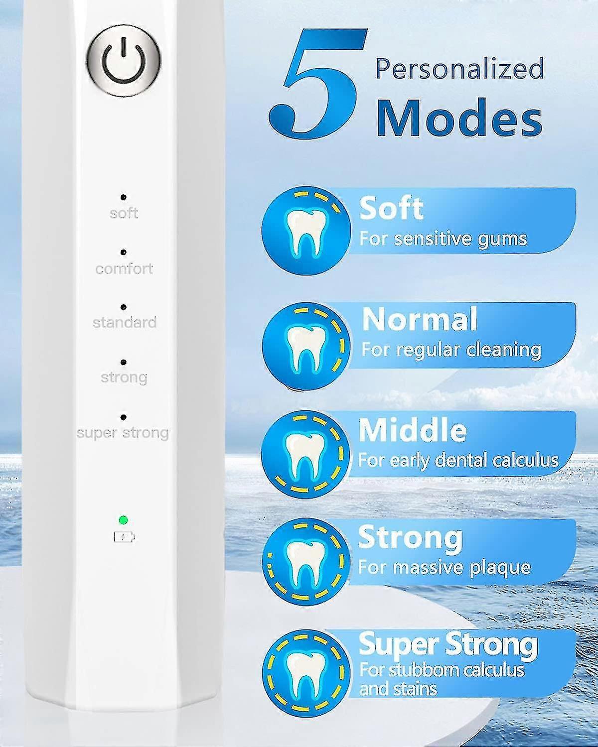 Dental Plaque Remover Ultrasonic Tooth Cleaner Tools