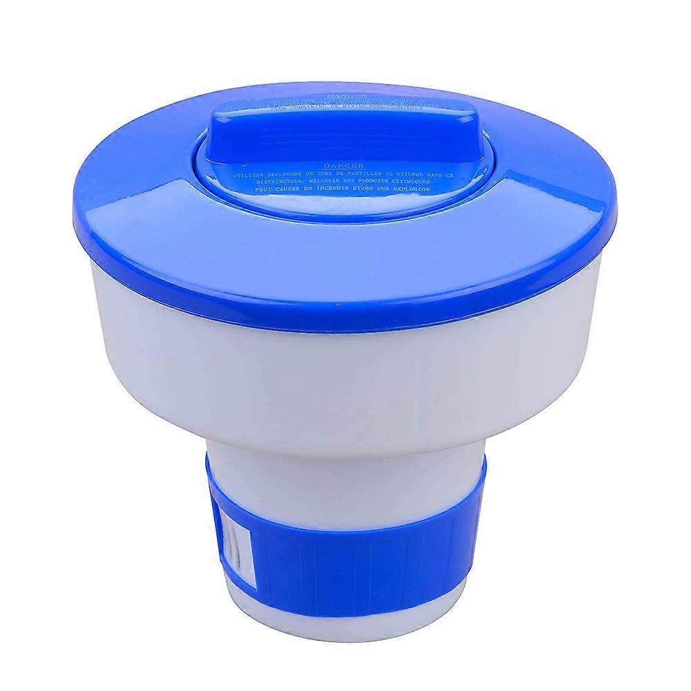 Large 8 Capacity Pool and Spa Chemical Dispenser Compatible with Bromine and Chlorine