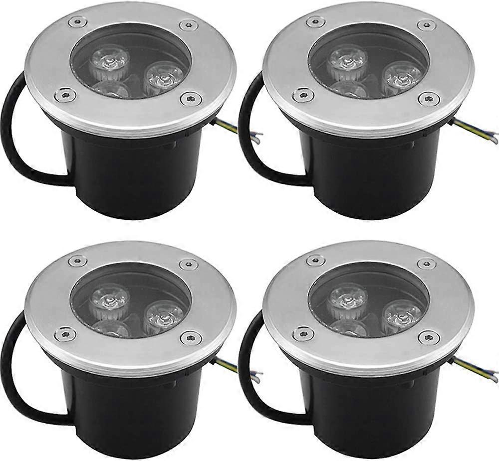 Foco LED empotrable exterior 4 PACK