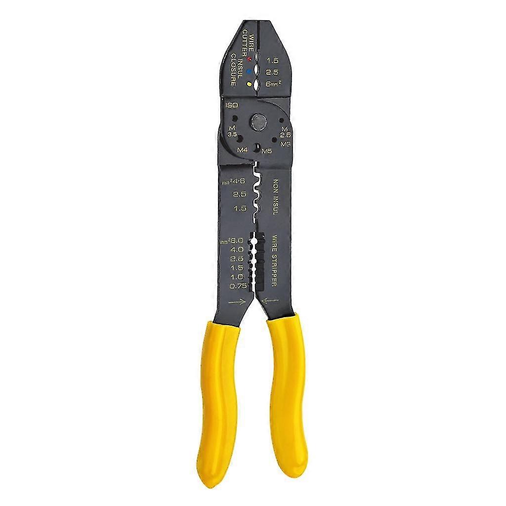 Crimping Tool Wire Cutter Stripper & Crimper Heavy Duty Wire Stripping Tool