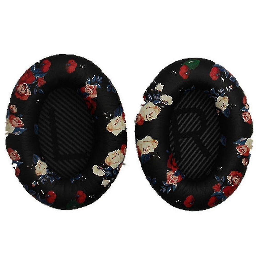 1pair för Bose Qc35 Qc25 Qc15 Ae2 Replacement Headset Earpads HörlurskuddeÖverdrag