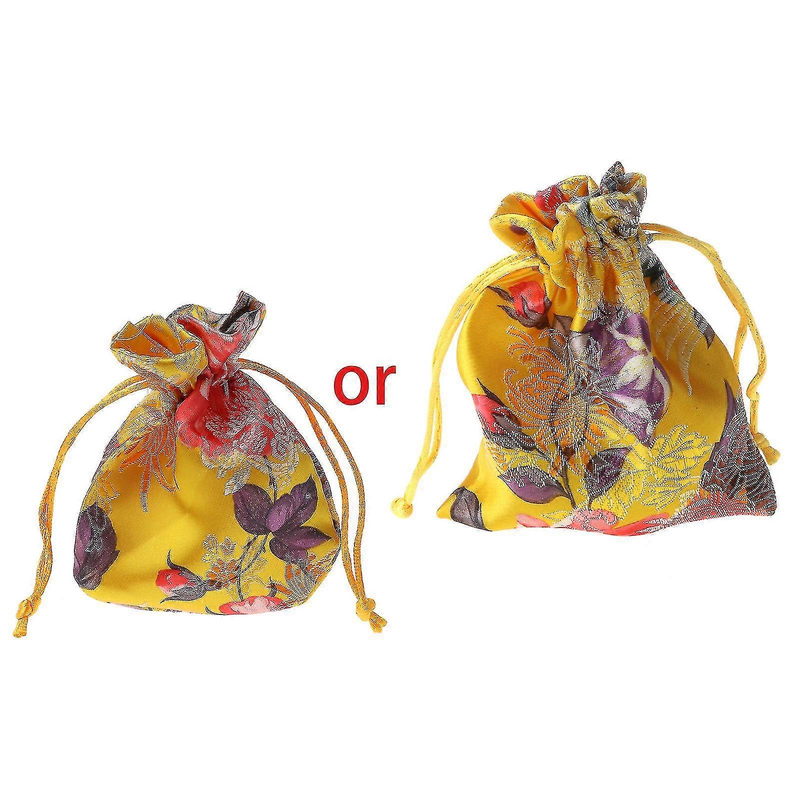 الصينية التطريز حقيبة مجوهرات المنظم مجوهرات الحقيبة الرباط هدايا حقائب