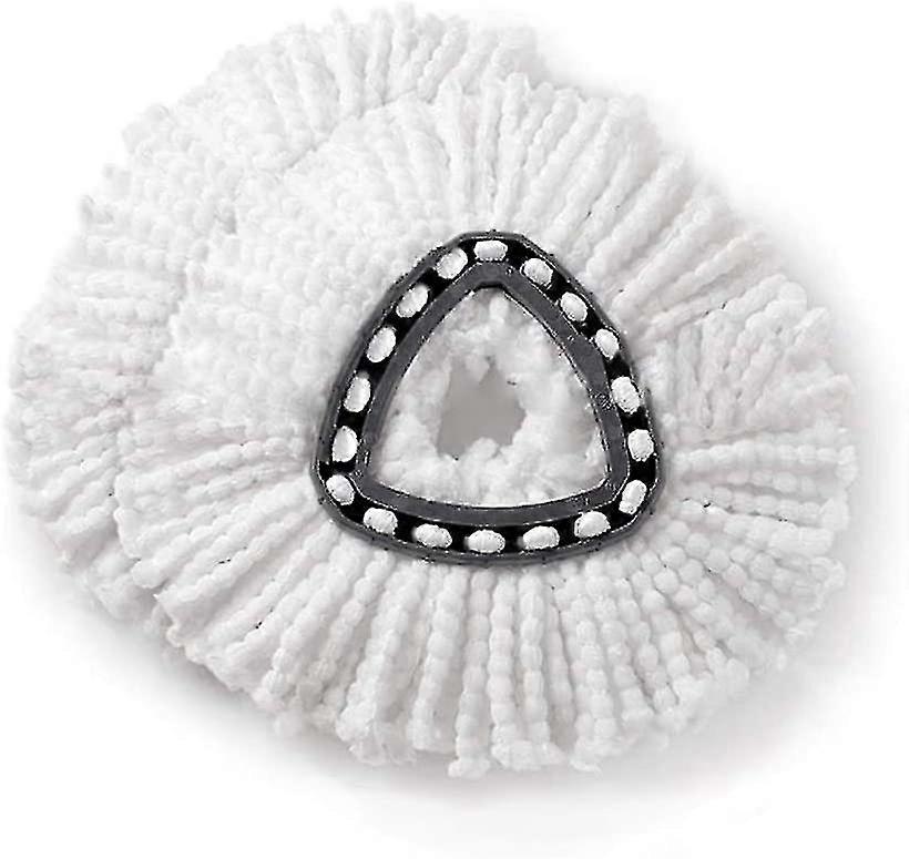 Replacement mops, replacement head accessories, replacement mops, compatible with Vileda Turbo/O-Cedar, 2 pieces