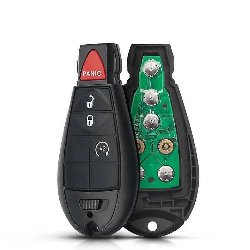 Dandkey Remote Car Key For Jeep Grand Cherokee 2008 2009 2010 2011 2012 2013 M3N5WY783X IYZ-C01C 433Mhz Smart Key Fob Uncut Key Blanks