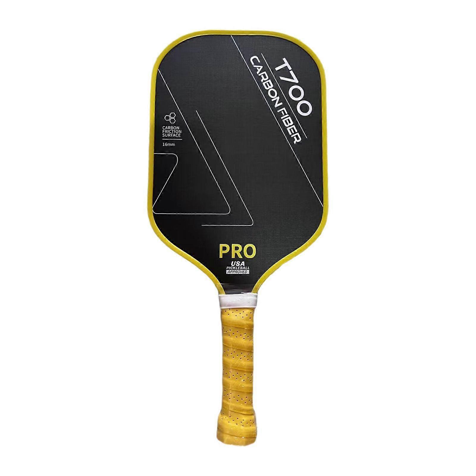 Pickleball Paddle Comfortable Pickleball Racket for Practice Playing Players Yellow