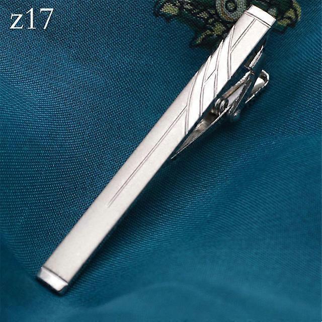 New Metal Silver Color Tie Clip For Men Wedding Necktie Tie Clasp Clip Gentleman Ties Bar Crystal Tie Pin For Men's Accessories