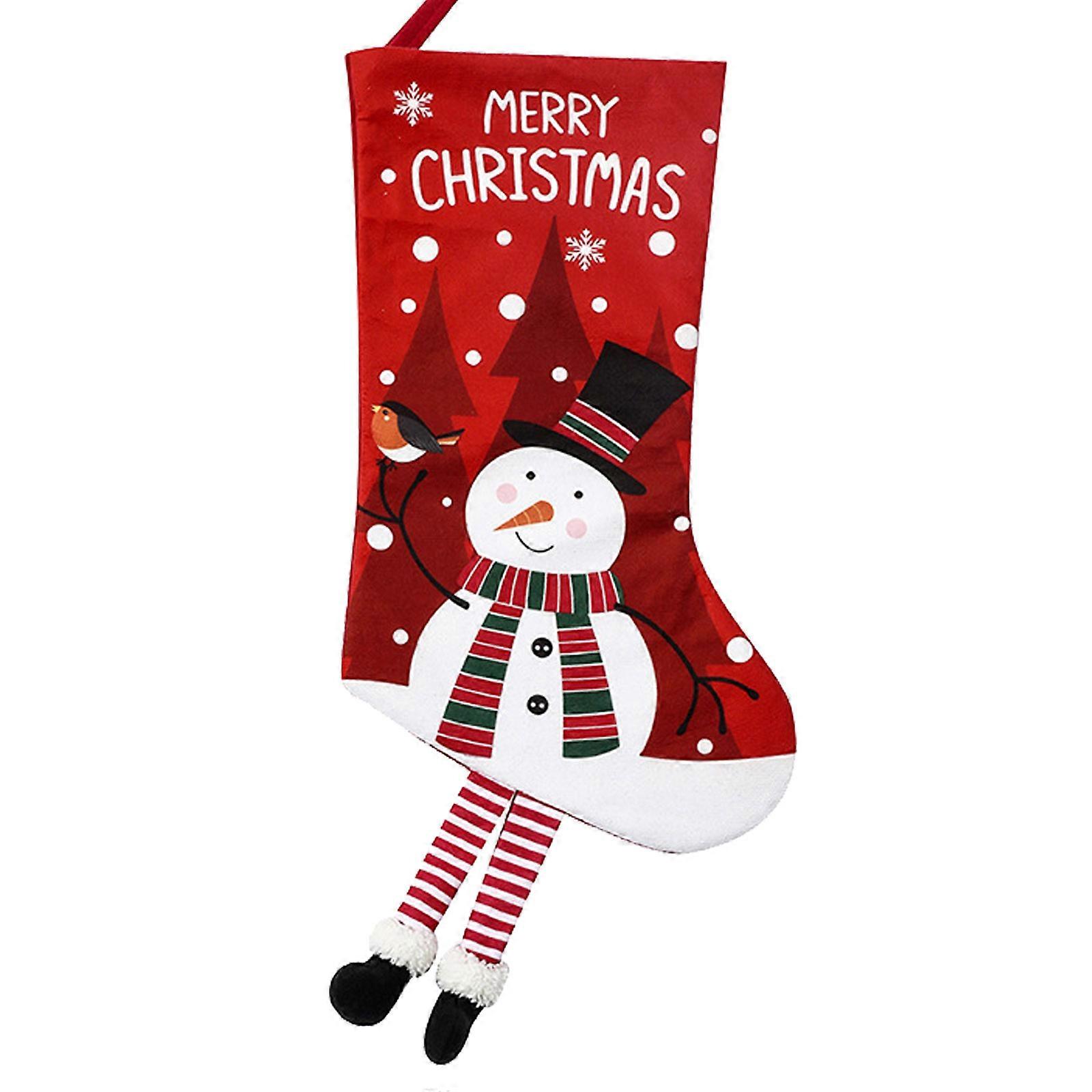 Bolsa de regalo de calcetines navideños de Navidad de calcetines de Navidad de año nuevo