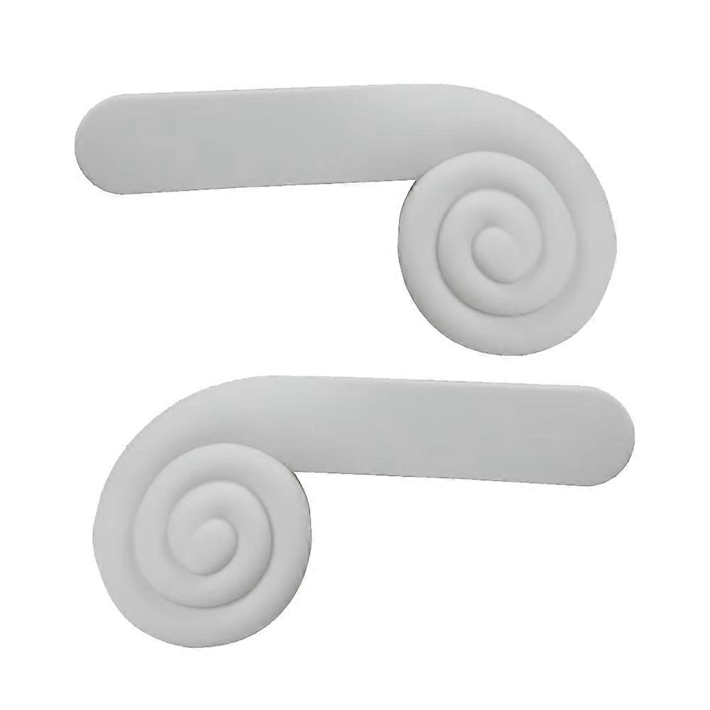 For PICO 4 Ear Enhancing Sound Solution VR Headset Enhance Sound Effect Silicone Ear for Quest2(Whi
