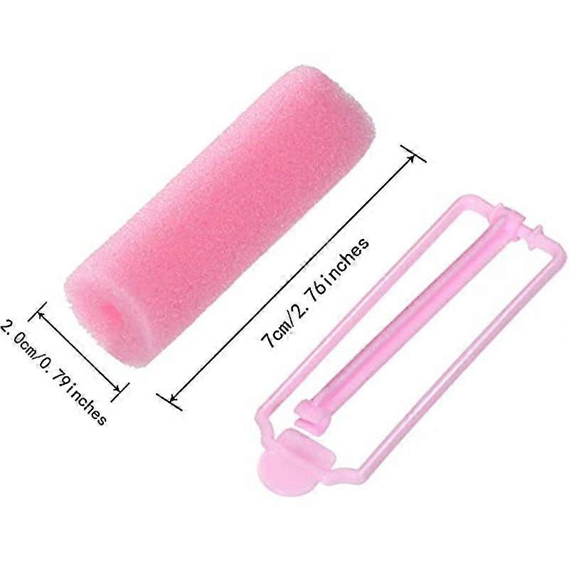 36 Pieces Foam Sponge Curlers Flexible Hair Styling Curlers Sponge Curlers(2.0) WS -AA