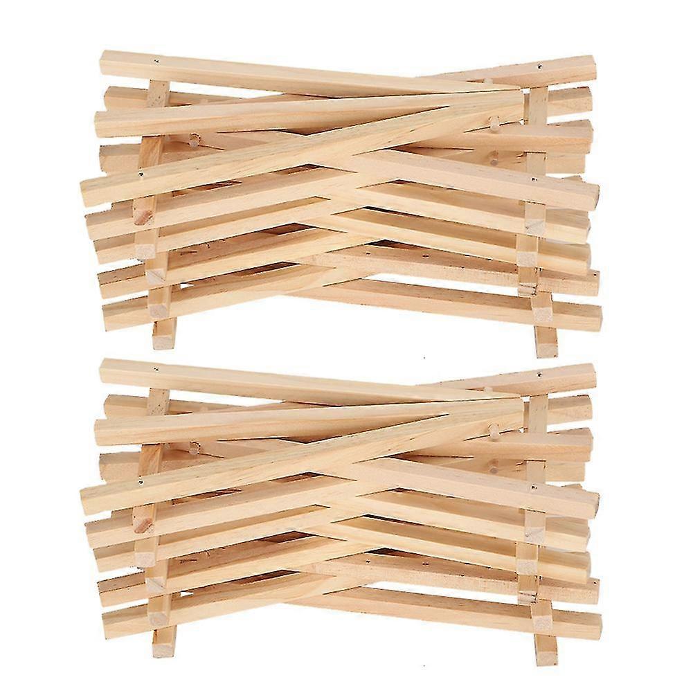 20pcs Mini Wooden Easels for Art, Photos, Display, Portable Decorative Folding Tripods