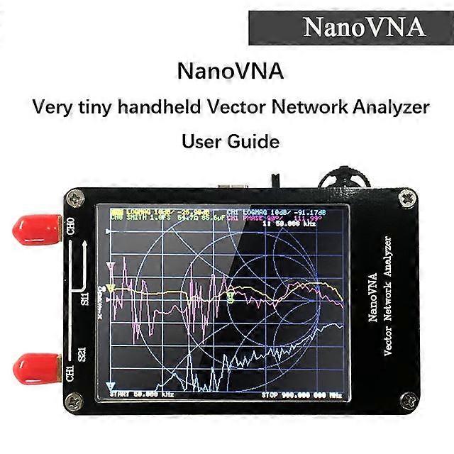 NanoVNA-F V2 4,3 Zoll IPS LCD Display Vektor Netzwerkanalysator S-A-A-2 Antennenanalysator Kurzwelle HF VHF UHF