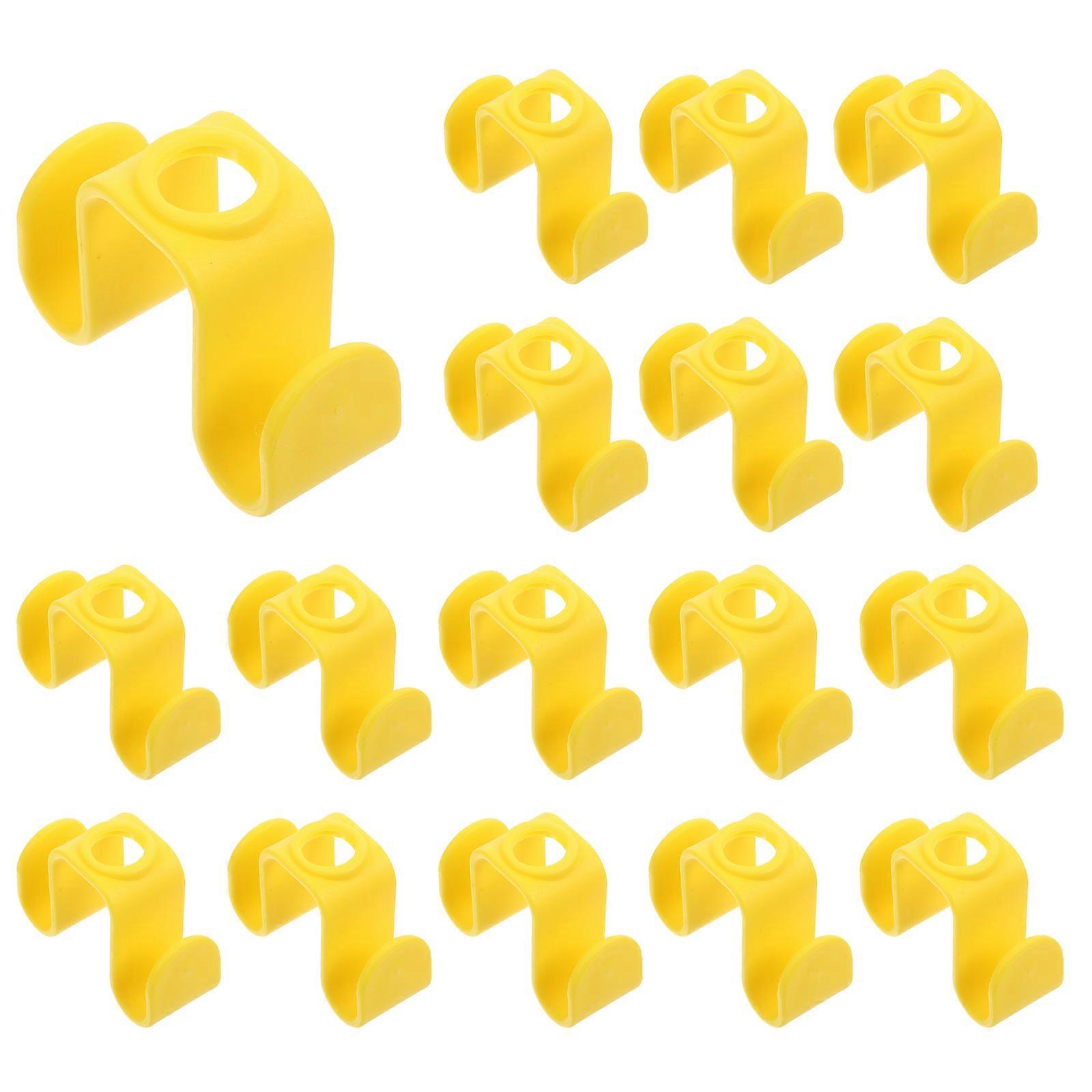 20pcs Wardrobes Connection Hooks Stackable Hanger Hooks Closet Organizers