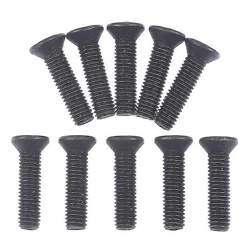 10pcs Fixing Screw M5*20 Left Hand Thread For 3/8''unf Drill Chuck Shank Adapter
