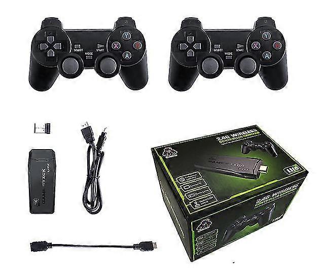 4k Video Gamepad Retro Hd Dual Gamepad Wireless Controller Arcade Game Console