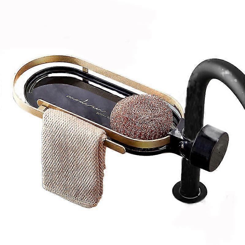 Faucet Rack Kit Bath Sink Spon Rag Drain Rack Stora Rack