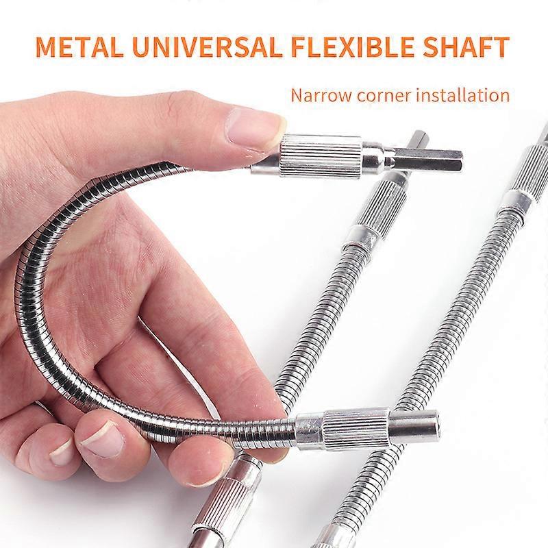Multi-Functional Universal Flexible Shaft Extension Rod Hose Connection Special for Electric Screwdriver Bit Rechargeable Drill