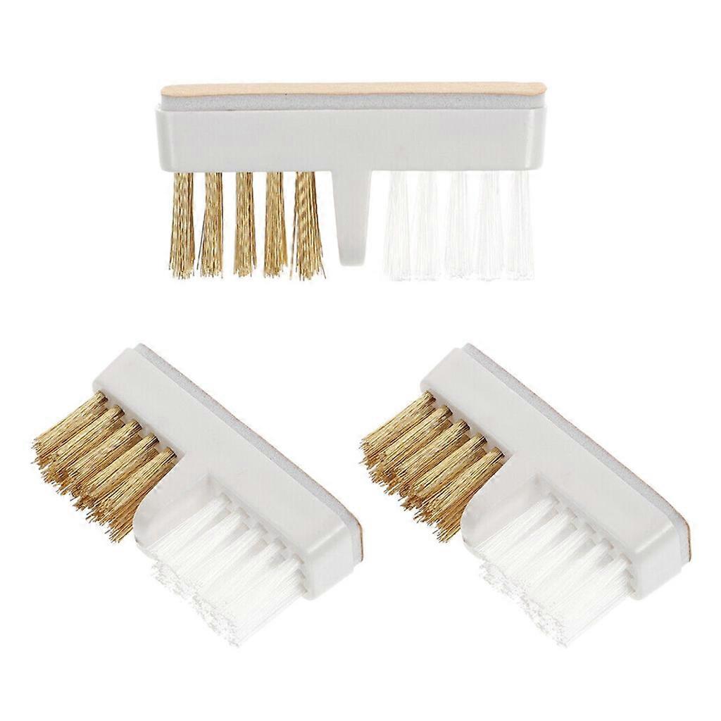 Professional Nail Art Drill Bit Effective Cleaning Brush Copper& Plastic Wire