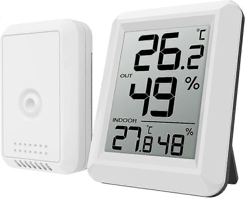 Digital Thermometer Hygrometer, Indoor/outdoor Humidity Meter, Temperature