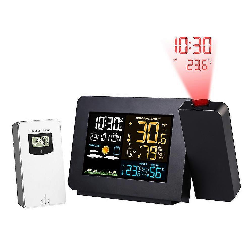 Digital Weather Forecast Table Clock