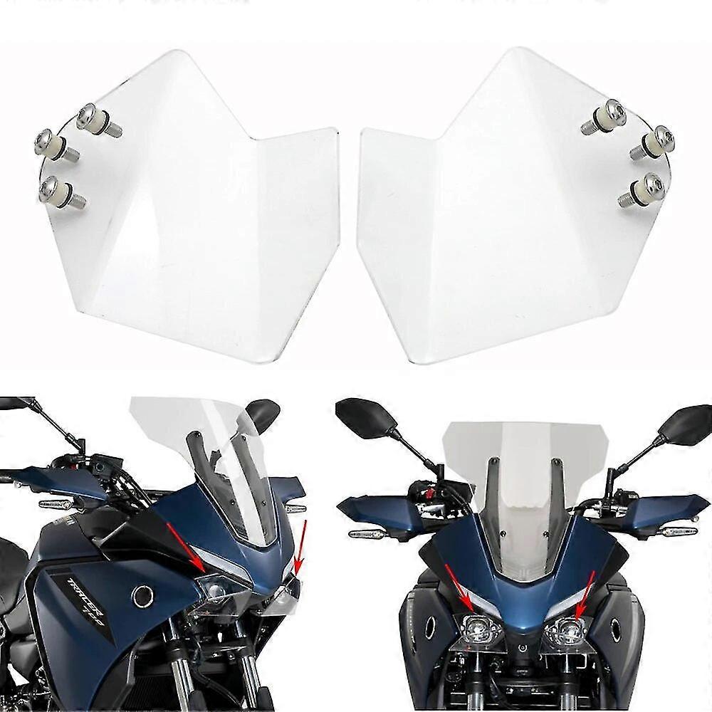 Acessórios para motocicletas Capa de proteção de farol para Yamaha Tracer700 Tracer 700 Tracer 7 Gt Mt-07 Mt07 2020 2021 Transparente