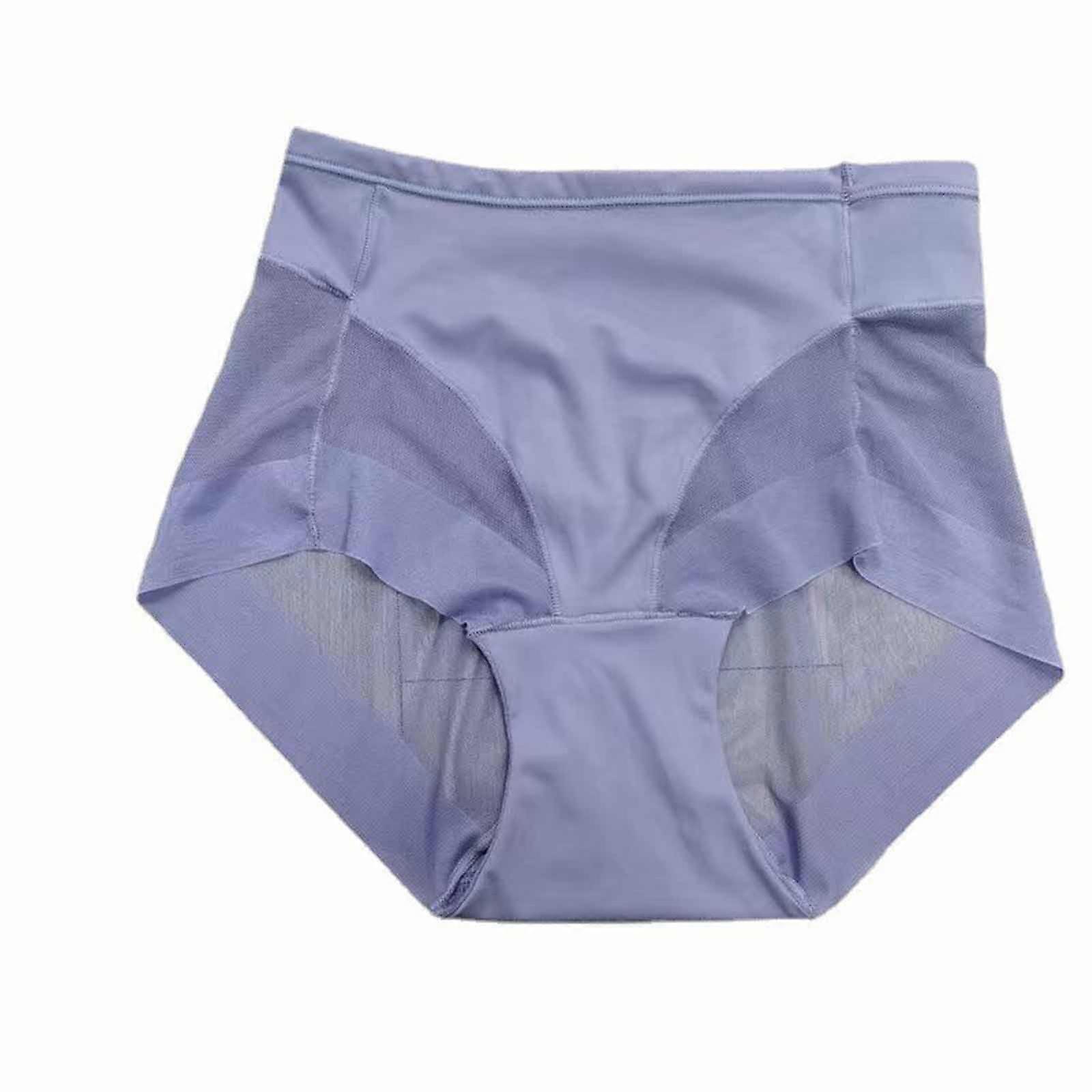 Neue Frauen Hohe Taille Eisseide Nahtlose Formhöschen