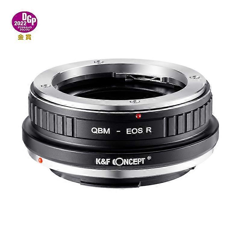 K&F CONCEPT QBM-EOS R QBM Lens to EOS R RF Mount Camera Adapter Ring For QBM Mount to Canon EOS R RF R3 RP R5 R6 Camera