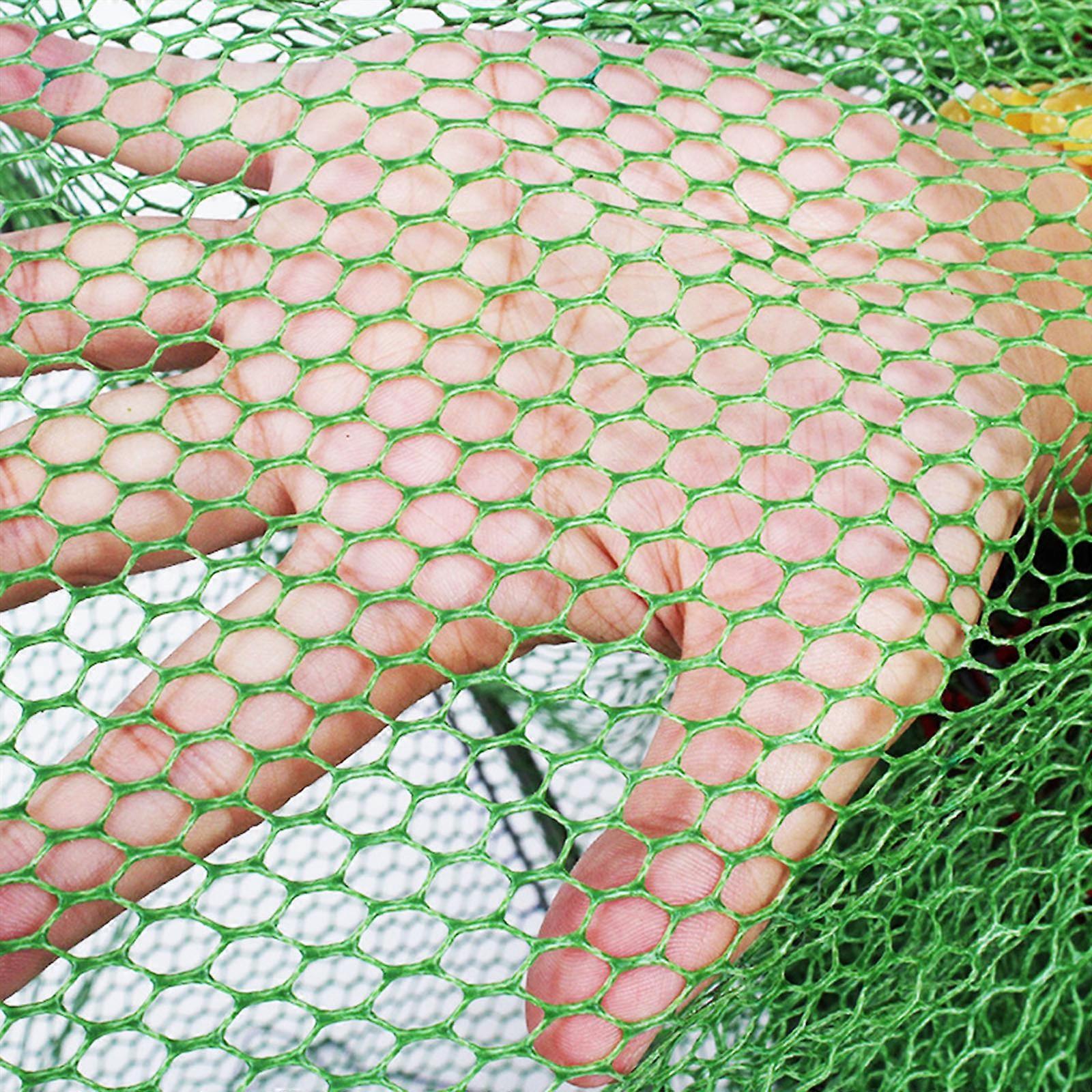 Stainless Steel Folding Fishing Cast Net with Bag - Anti-Hanging, Quick-Drying and Wide Open for Crayfish and Carp Trapping - 25cm Diameter