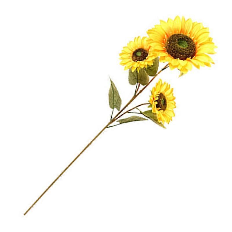 Durable Simulation Plant Plastic Fake Sunflower