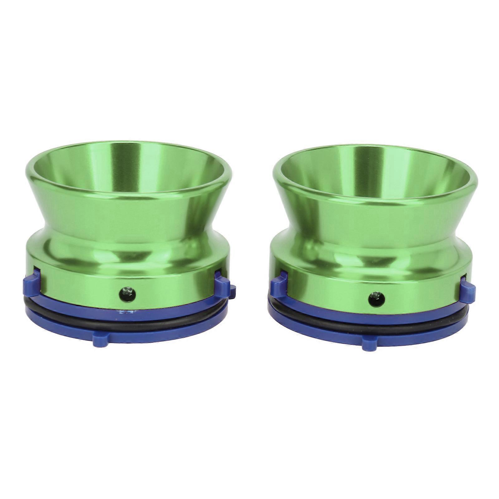 1 Pair NAB Hub Adapters Polished Aluminum Alloy Universal Loading Device 10 Inch Opener for Studer ReVox for Akai Silver