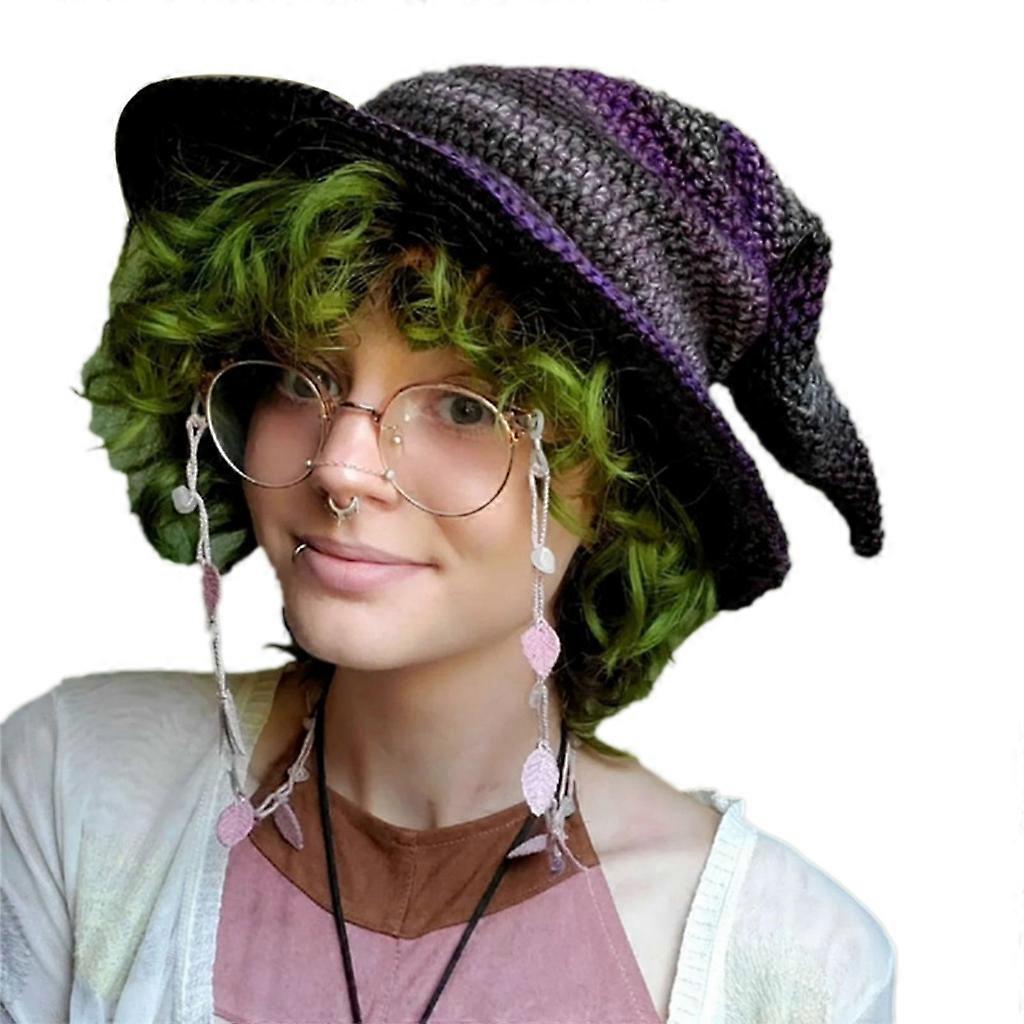 Halloween Witch Wizard Hat Party Costume Headgear Devil Hat Cosplay Props