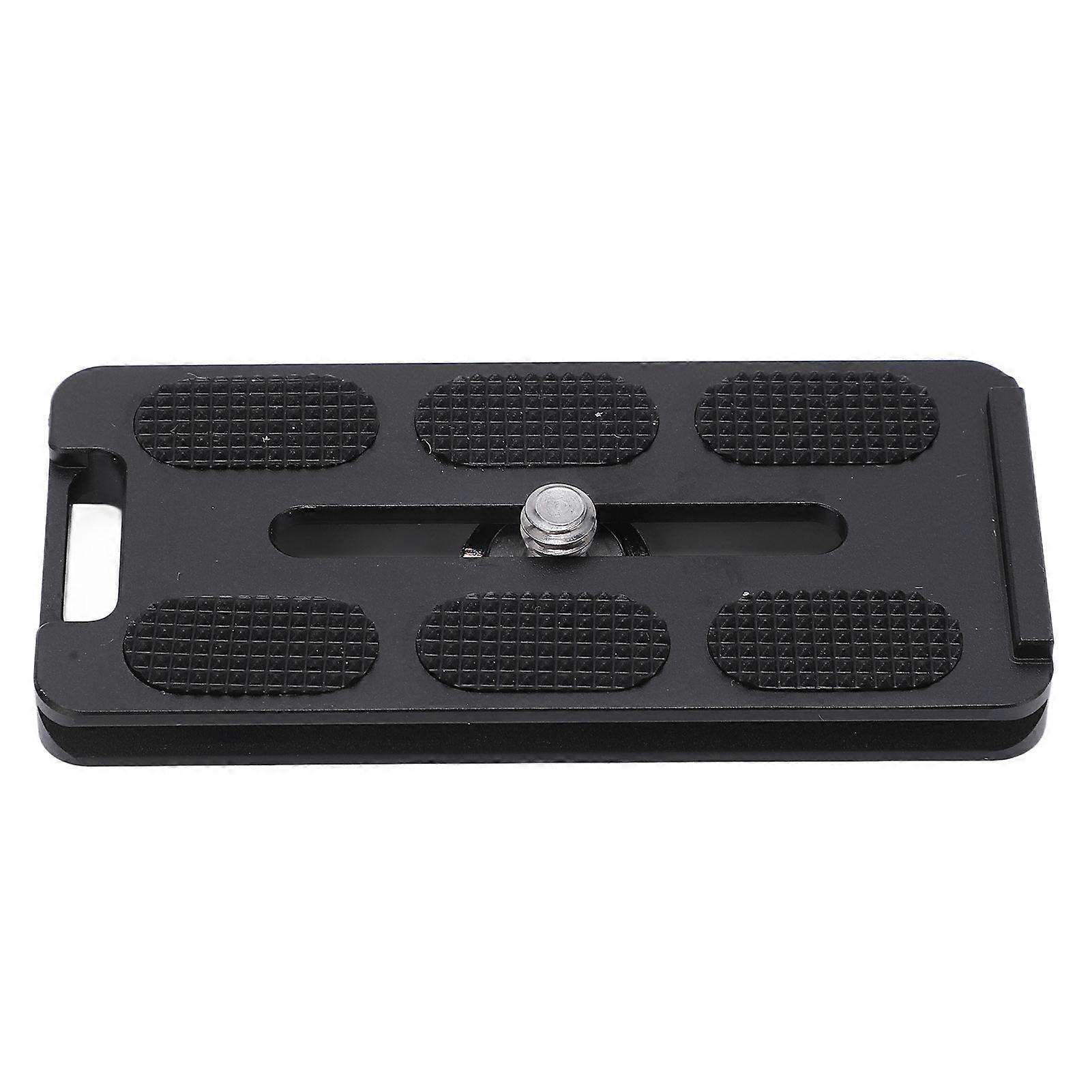 Quick Release Plate for Tripod and DSLR Camera, Universal Ball Head Quick Release Plate with Anti-Rotation Baffle for Arca Mount