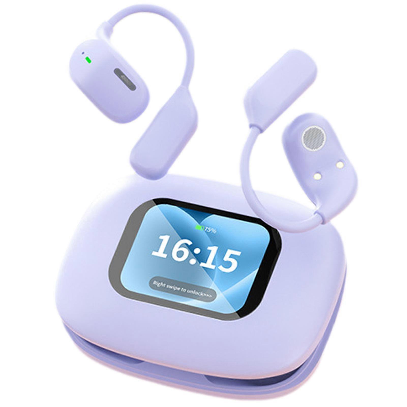 Translation Earbuds With Screen Real Time Language Translator Earphones for Traveling