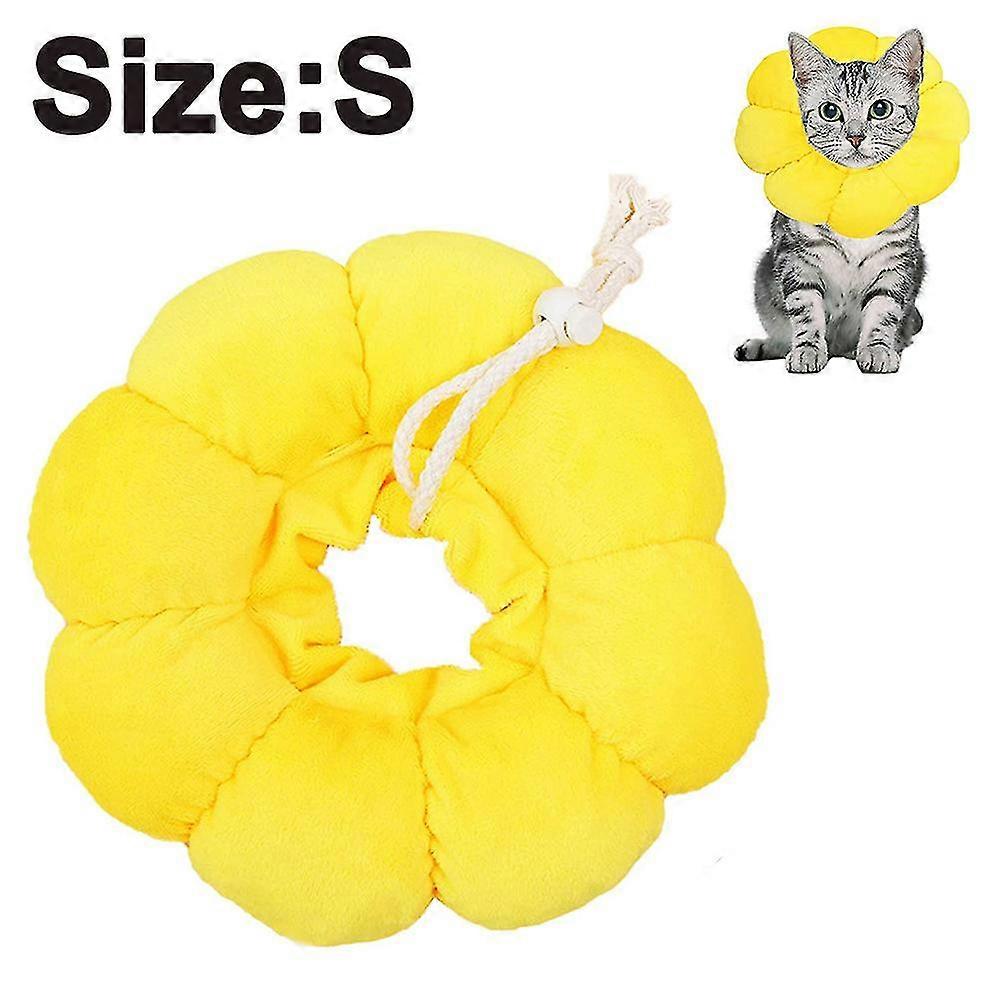 Sunrain Dog Cone Collar Pet E-collar Elizabethan Collars Recovery Pet Cone Compatible With Cats And Small Dogs Breathable Soft Edge And Easy To Clean