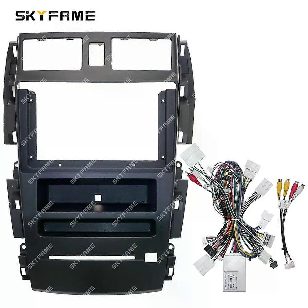 Applies to Car Frame Fascia Adapter Canbus Box Decoder Android Radio Dash Fitting Panel Kit For Nissan Teana J31 Cefiro