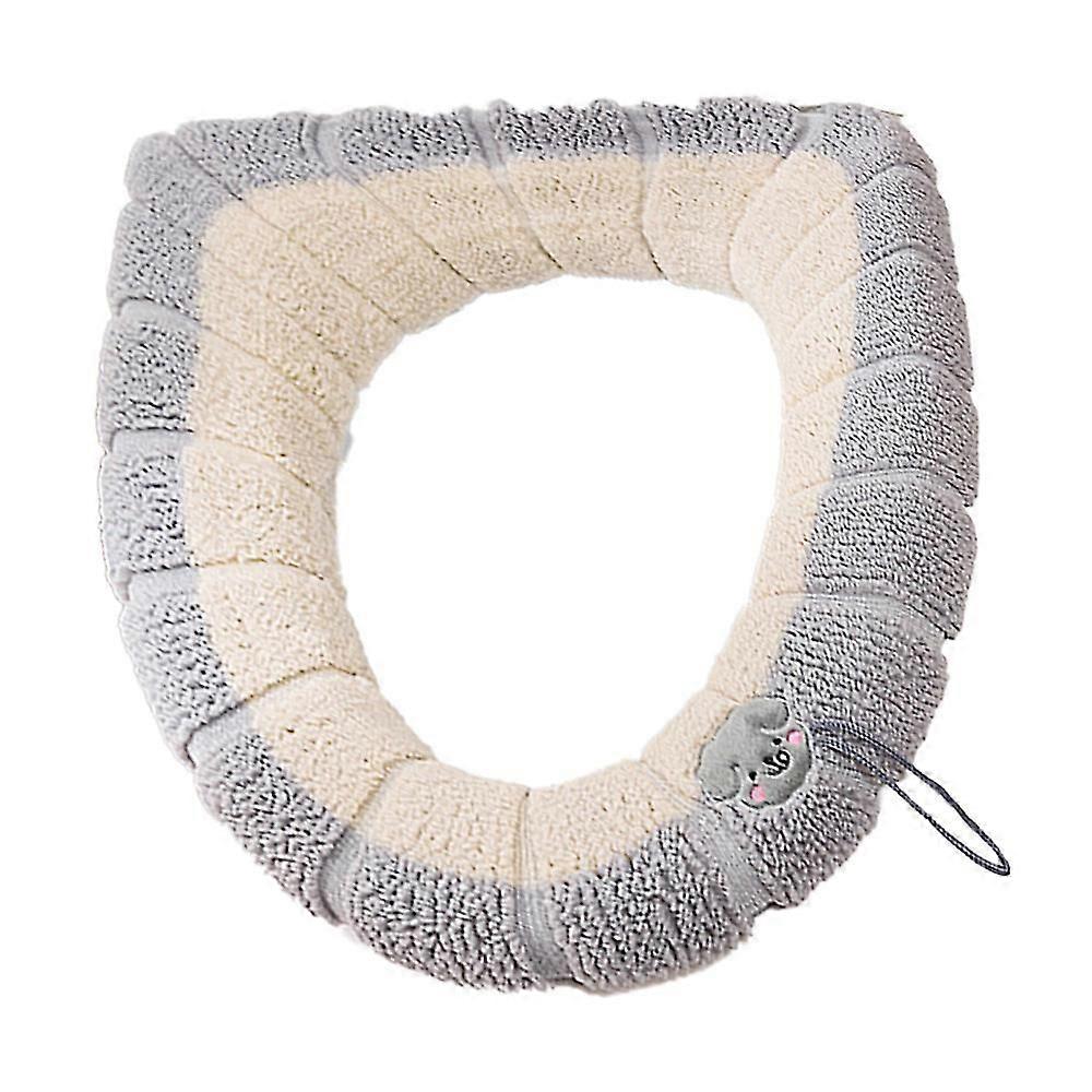 Thiened Stretchable Washable For All Oval Toilet Seats,8744