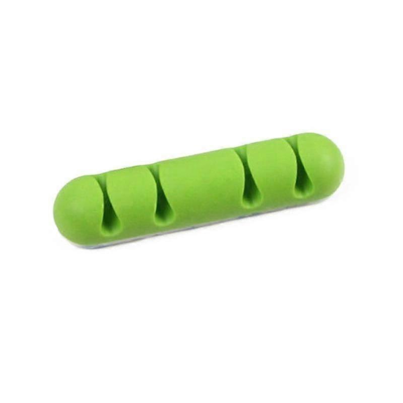 Cable Tidy Clips Cable Management System Desktop Cord Holder Office Desktop1pcsgreen