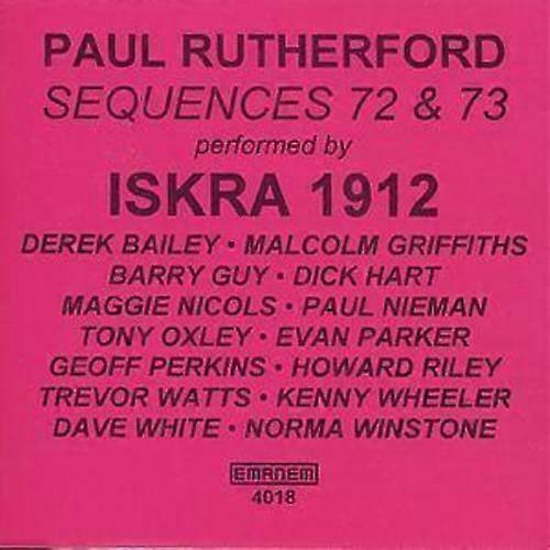 Iskra 1912 Sequences 72 and 73 (1972-4) CD (1999)