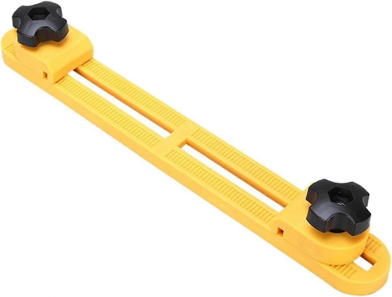 Adjustable Cutting Machine Base Guide, Saw Guide for Circular Saw, Electric Circular Saw Milling Positioning Clamp, Circular Saw Guide Rail