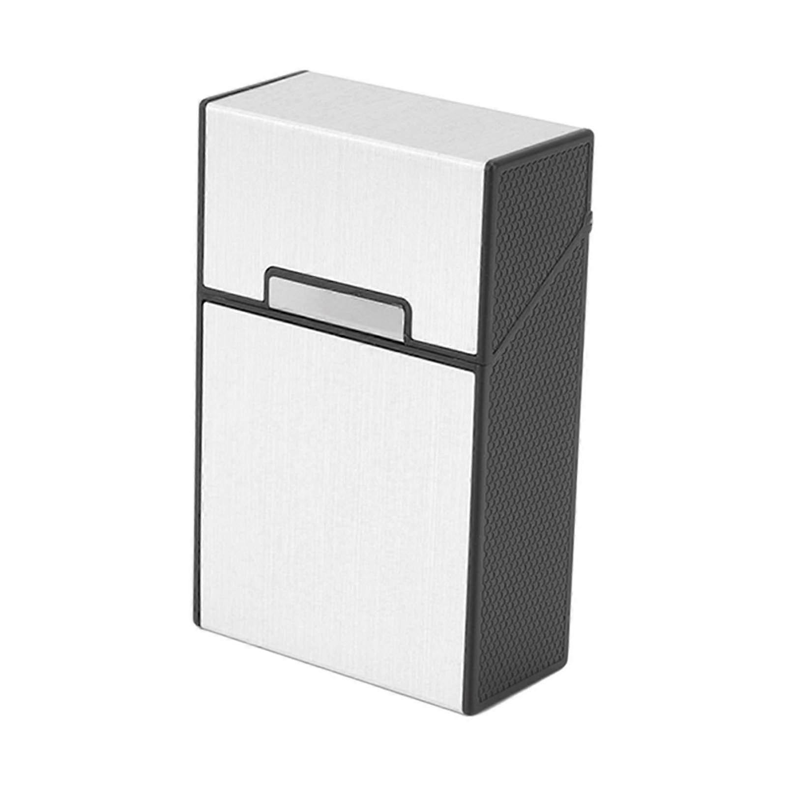 Brushed Aluminum Waterproof Cigarette Case Portable Durable