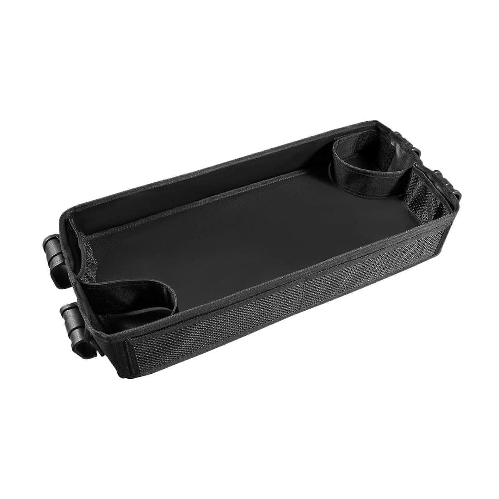 Stroller Snacks Tray Waterproof with Storage Mesh Pockets Stroller Organizer Small