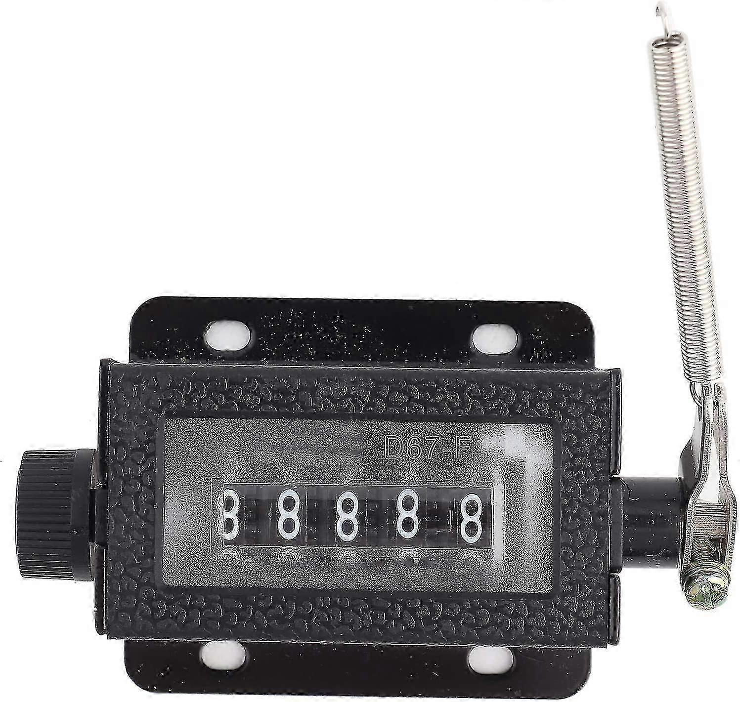Mini Manual Mechanical Counter Counting 5 Digits Arithmometer