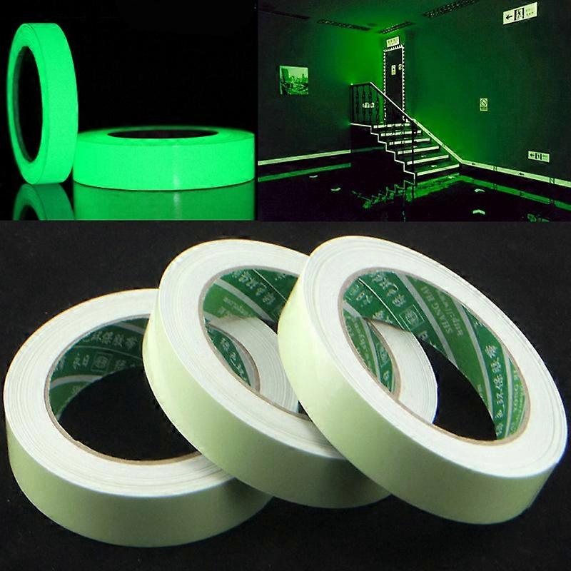 Reflective Tape Camping Equipment Hiking Accessories Outdoor Tools Vehicle Safety Stickers Light Luminous Warning Glow Night Tape