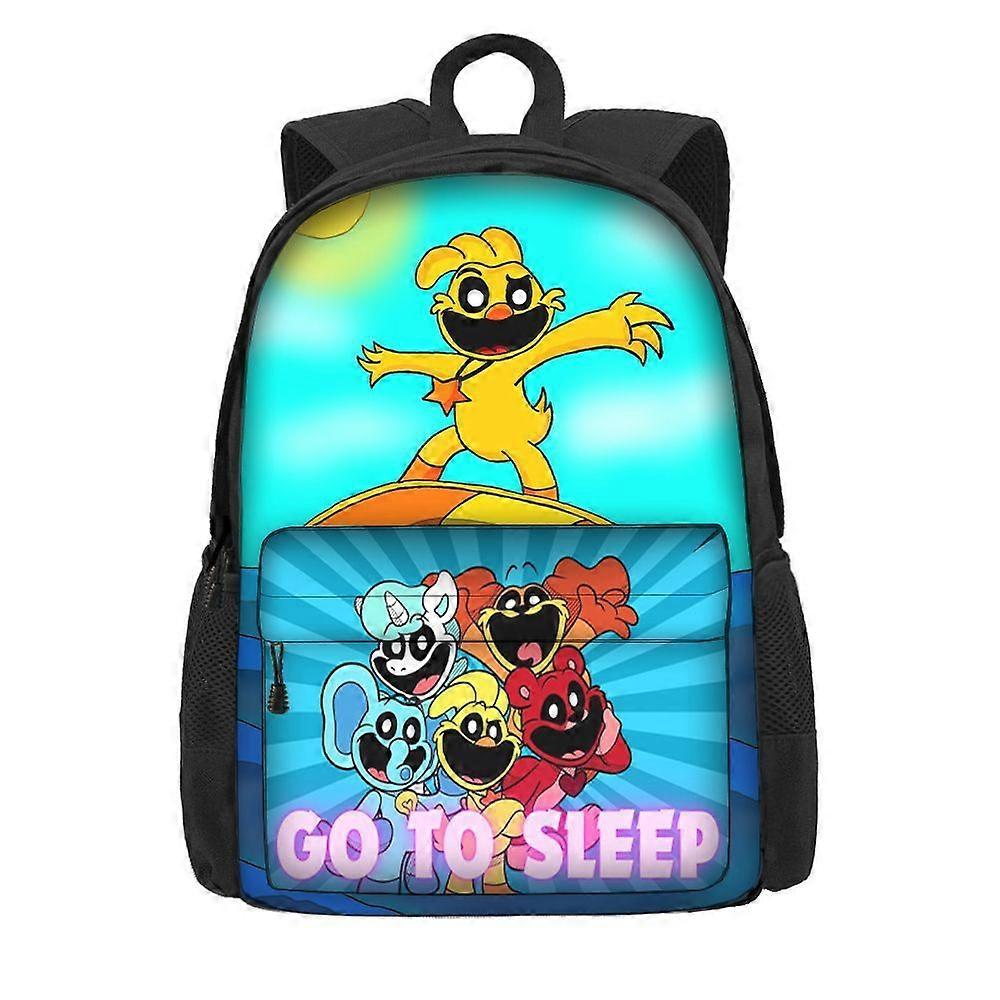 New Poppy's Playtime Chapter 3 Smiling Critters School Bag Student Backpack